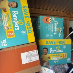 Pamper Diapers Size 1 And 2