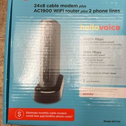Motorola MT7711 24X8 Cable Modem and AC1900 Dual Band Wi-Fi Gigabit Router