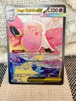Pokemon TCG Perfect Order Mega Clefable EX 119/088