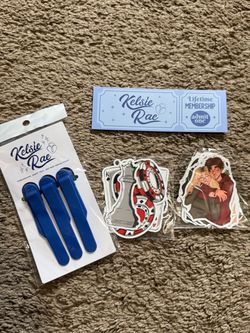 Kelsie Rae Book Merch Bundle Wildcard Little Things Stickers Bookmark Clips
