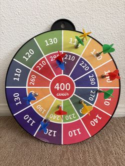 GAHOO Double-Sided Dartboard with Darts