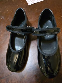 Danskin Girls Tap Dance Shoes size 13
