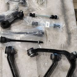 00-07 Chevy Tahoe Silverado Cadillac GMC13 Pcs Front Upper Control Arms with Ball Joints Suspension Kit