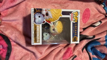 Heimerdinger with poro funko pop