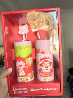 Strawberry Shortcake Tumbler Set