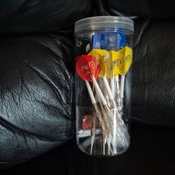 24 Grams Chrome Steel Tip Darts 12 pack