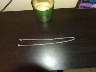Real Silver Chain