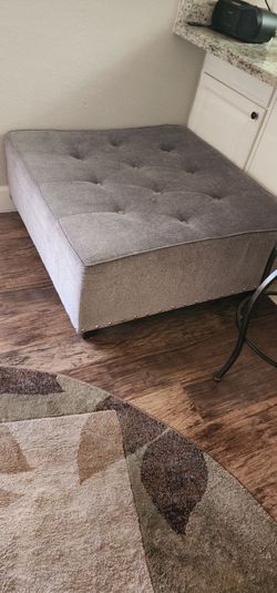Oversized ottoman