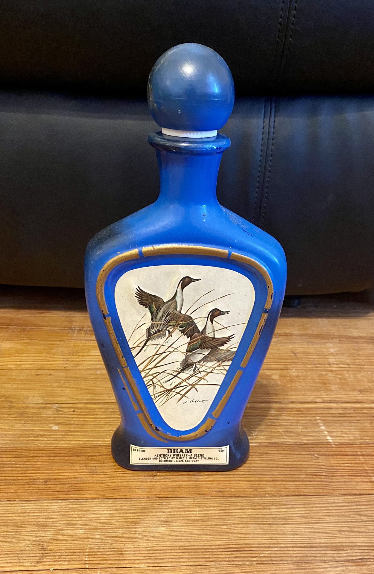 Vintage “Beam” (Empty) Kentucky Whiskey Bottle