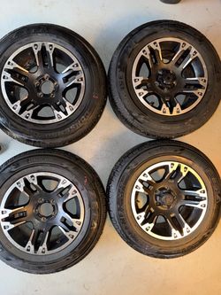 Aftermarket rims and tires