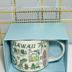 New Hawaii Starbucks Mug Been There Series