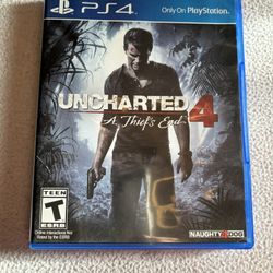 PS4 Game - Uncharted 4 - A Thief’s End