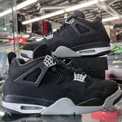 Air Jordan 4 Retro SE Black Canvas
