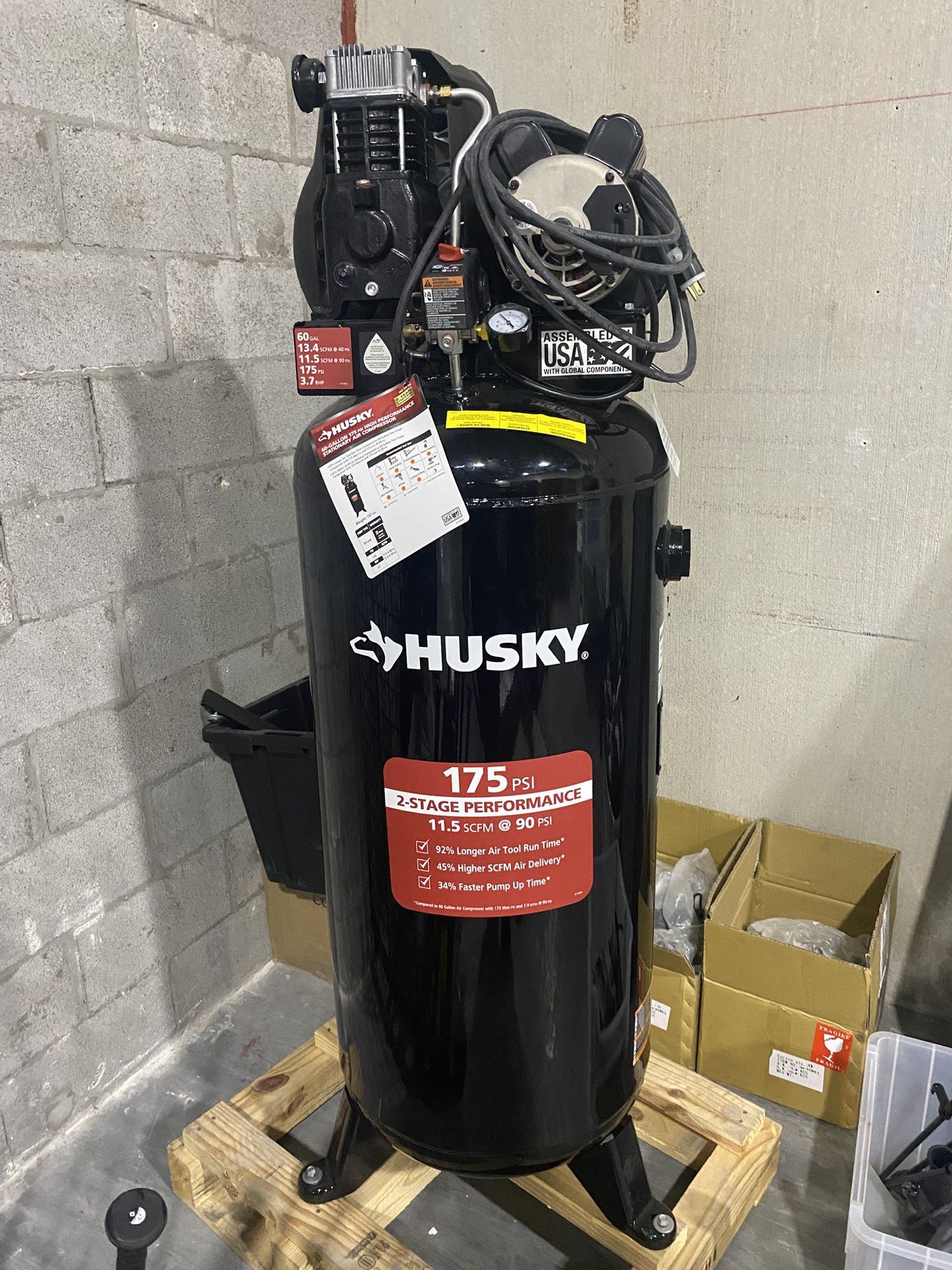 Air Compressor 60gal