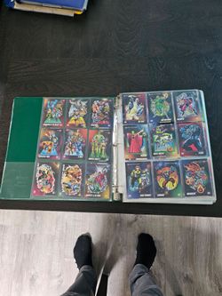 Marvel and garbage Pail Kids card