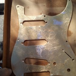 Blazed Silver Pickguard 