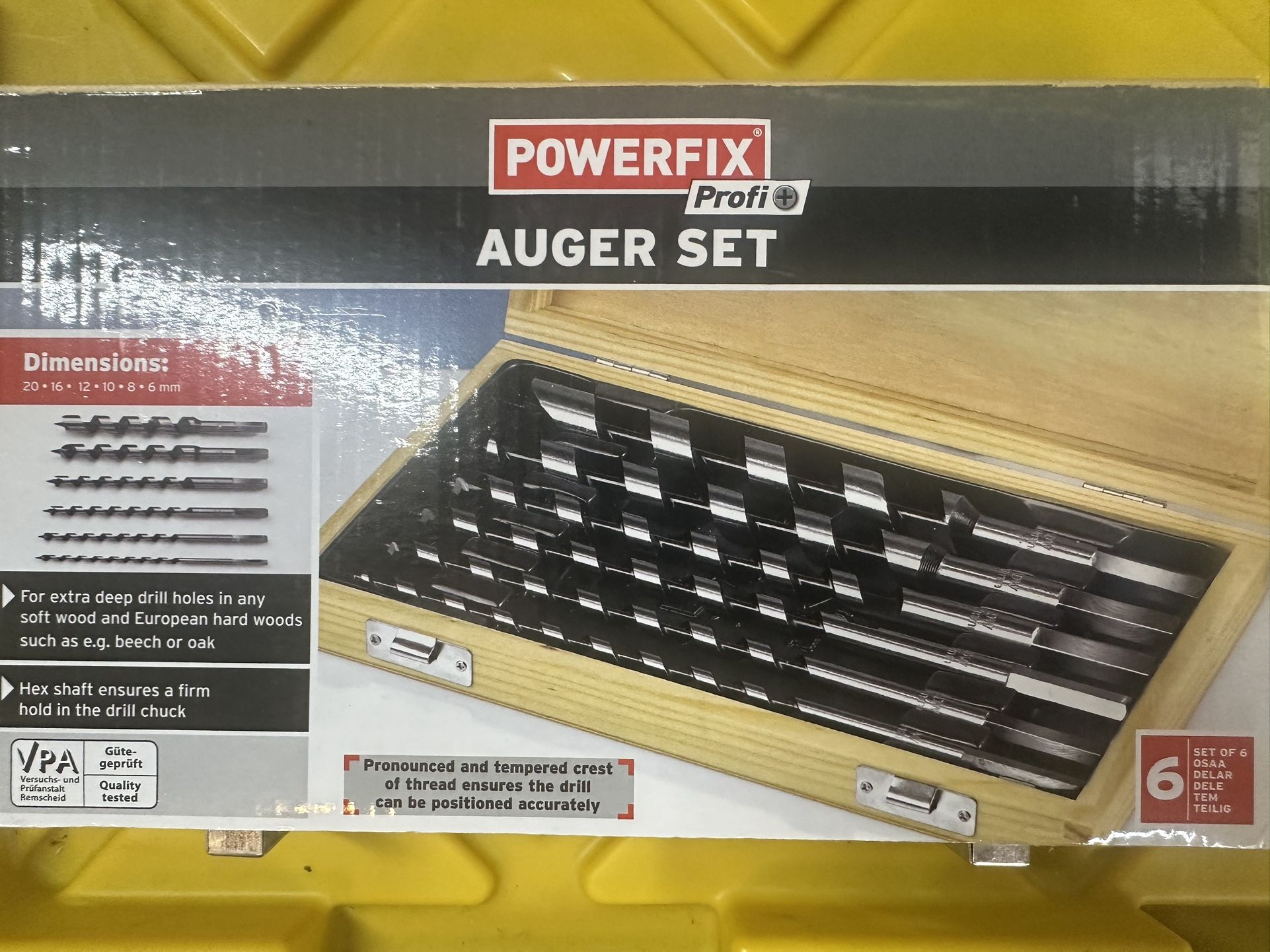 New Auger Set, Purchased In Scotland 