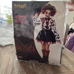 Spirit Halloween Sinister Clown Costume Child Extra Large, 12 To 14 Costume Dress Up Cosplay