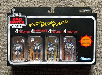 Star Wars TVC 501st ARC Trooper 4 Figure Lot Fives Echo Jesse Havoc