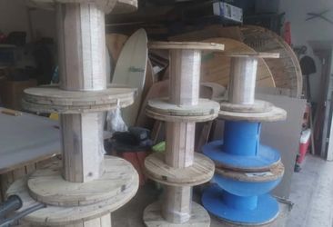 Wooden Spool