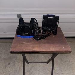 Kobalt battery Chargers (2) Bundle Deal 