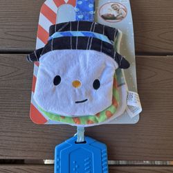 New One (1)  Sunny Days Crinkle Book Teeter Baby Christmas Holiday Toy