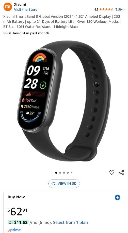 Xiaomi Mi Band 9