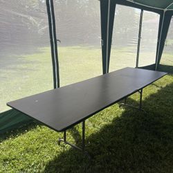 8 Foot Banquet Table Folding Heavy Duty Table - 2 Tables Available 