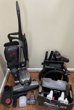 Complete Kirby Avalir G10D Upright Vacuum Cleaner Attachments Shampooer System