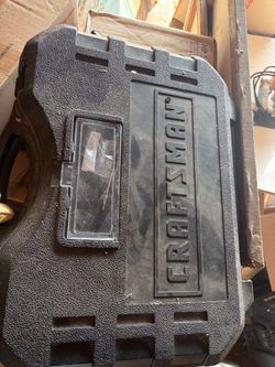 Craftsman Tool Hard Case with Drill Bits