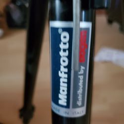 manfrotto Tripod And Head