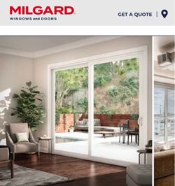 Milguard 120x 80 opening slider door