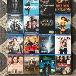 16 BLU-RAY’s  W/Slipcovers
