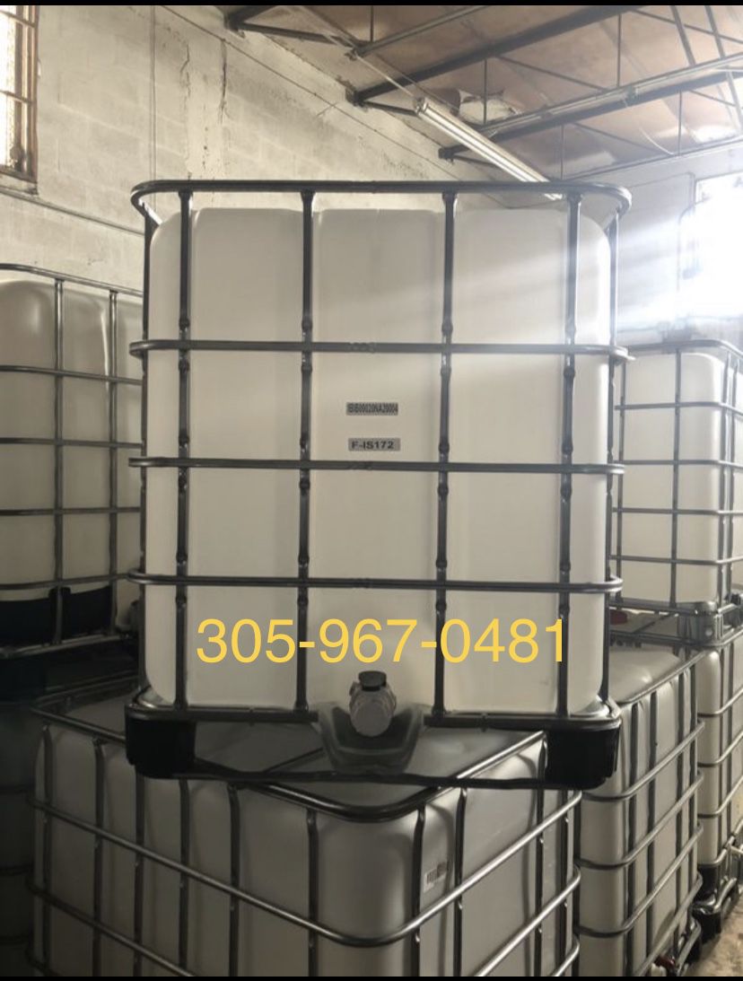 275 gallons water tank , ibc tote , plastic containers