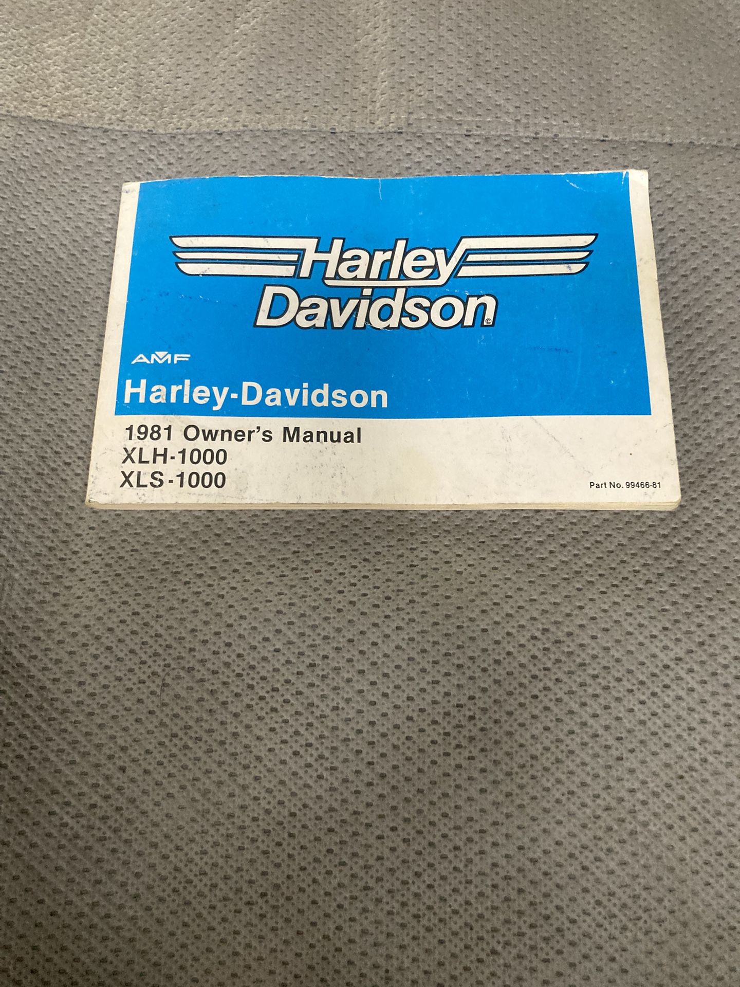 1981 Harley Davidson XLH1000 XLS1000