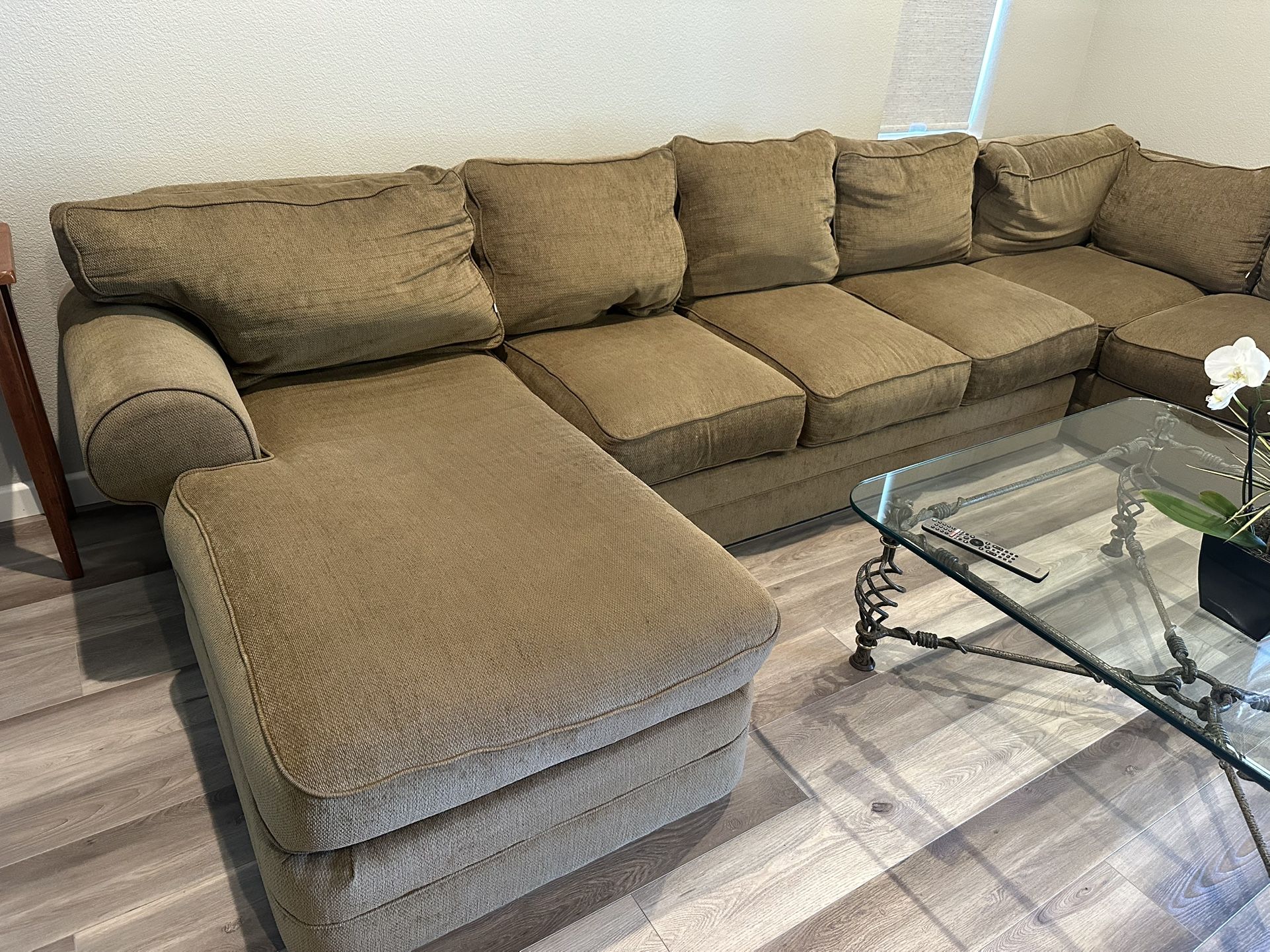 Free Couch 12.08’ (145”) X 7.8’ (94”)