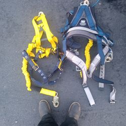Brand New Construction Medium Size E X O F I T Brand Safety Harnesses