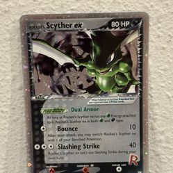 Rocket's Scyther ex 102/109 Team Rocket Returns Holo