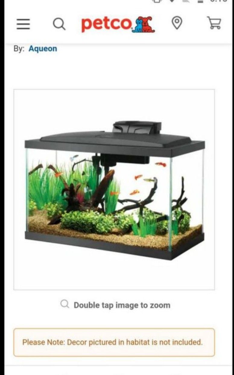 Aquarium / Fish bowl set