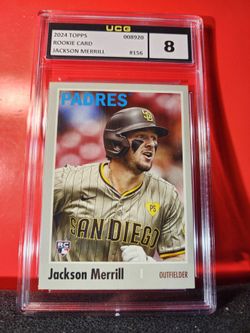 2024 Topps Archives - 970 Topps Jackson Merrill  (RC) UCG 8 NM-MT