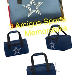 New Dallas Cowboys Insulated Lunch Box Cooler Duffel Bag