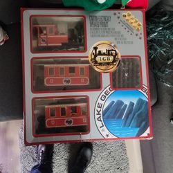 Vintage Collectible Lehmann LGB Train Set. The Big Train
