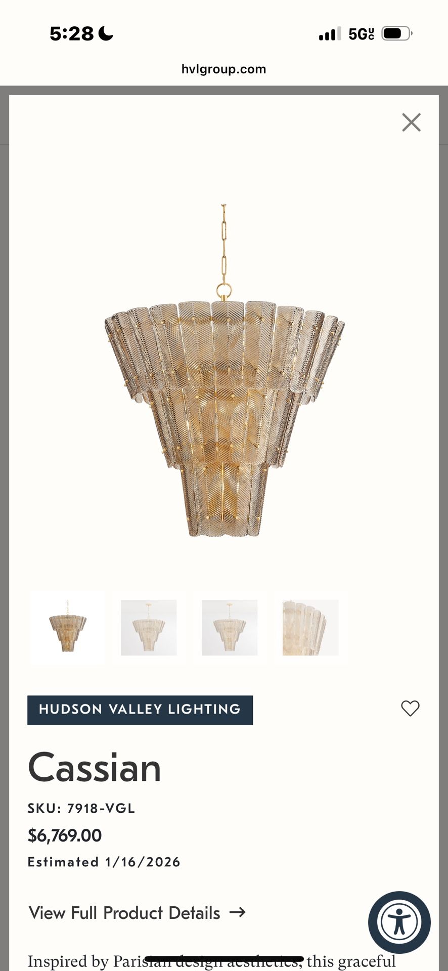 Cassian Chandelier