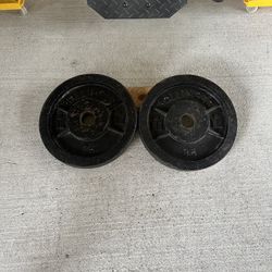 BOLLINGER  35Lb Olympic Barbell Weight plates $60  