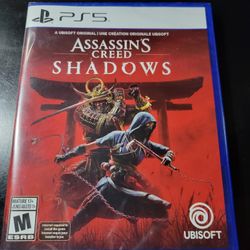 Sealed Assassin's Creed Shadows PS5
