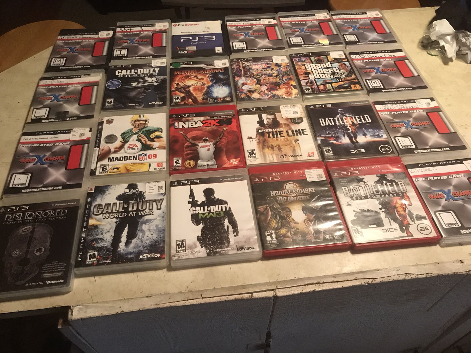 24 Ps3 Games For $100/Will Sell Individually Too