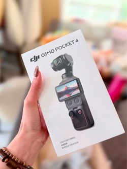 DJI Osmo Pocket 4 Creator Combo – Brand New Sealed ✨