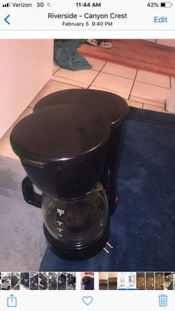 Coffee maker 8$