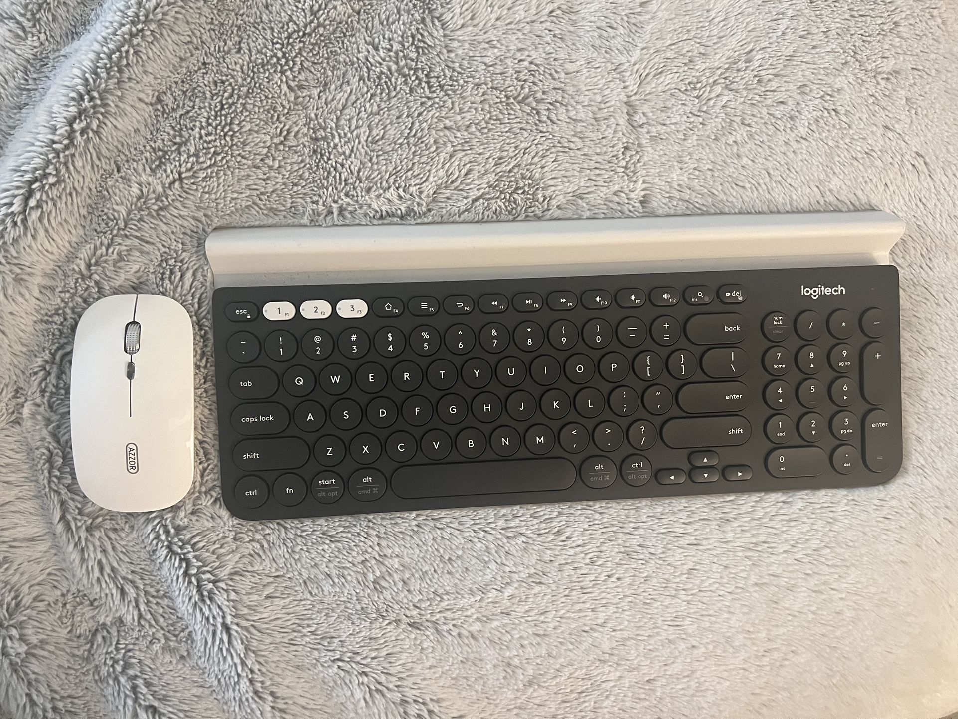 Logitech Wireless Keyboard, Wireless Mouse