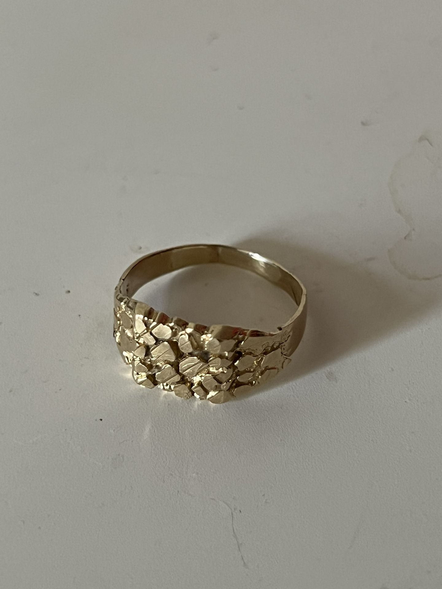 10k Nugget Ring